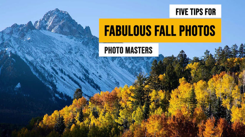 Five Tips for Fabulous Fall Photos